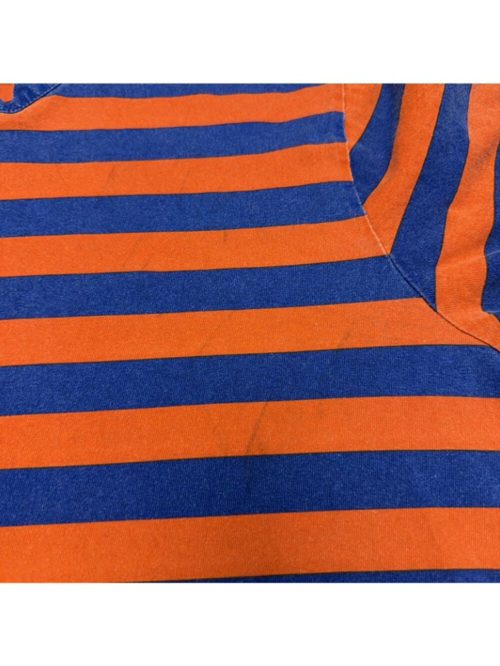 Stone Island X Supreme Quarter Zip Striped T Shirt Long Sleeve XL Authentic - Picture 6 of 14